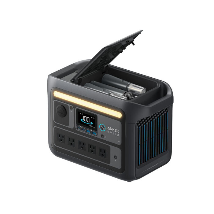 Anker SOLIX C800X 768Wh/1200W Portable Power Station w/ Embedded Camping Light - Image 2