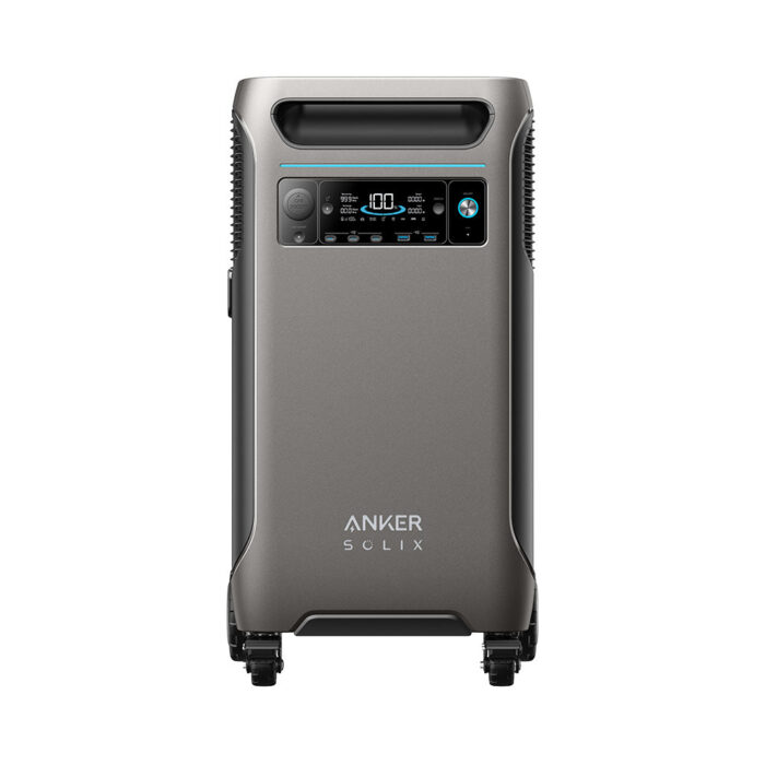 Anker SOLIX F3800 6000W Output/9000W Peak Portable Power Station for Home Emergency Backup, RVs, Backyard - Image 2