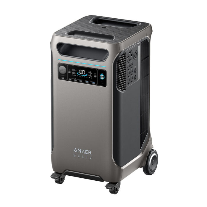 Anker SOLIX F3800 6000W Output/9000W Peak Portable Power Station for Home Emergency Backup, RVs, Backyard - Image 3