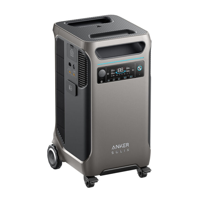 Anker SOLIX F3800 6000W Output/9000W Peak Portable Power Station for Home Emergency Backup, RVs, Backyard - Image 4