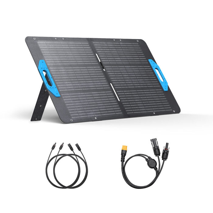 Anker SOLIX PS100 100 Watt Portable Solar Panel - Monocrystalline, IP67 Waterproof - Image 2