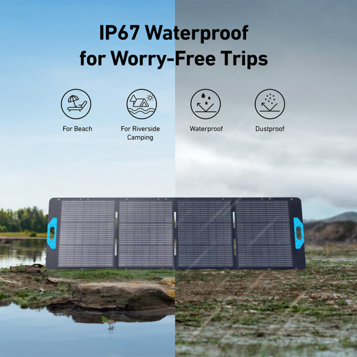 Anker SOLIX PS200 200 Watt Portable Solar Panel - IP67 Waterproof - Image 8