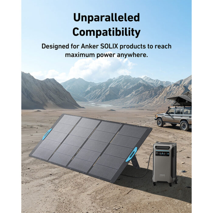 Anker SOLIX PS400 400 Watt Portable Solar Panel - IP67 Waterproof - Image 3