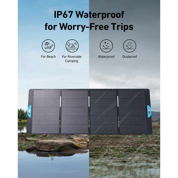 Anker SOLIX PS400 400 Watt Portable Solar Panel - IP67 Waterproof - Image 5