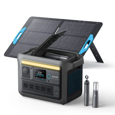 Anker SOLIX C800X 768Wh/1200W Generator w/ 100W Solar Panel