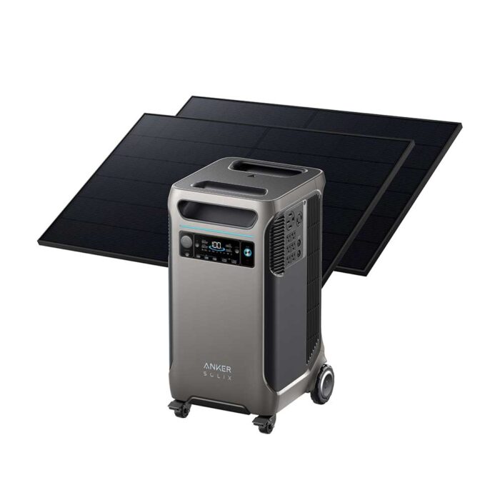 Anker SOLIX F3800 3840Wh | 6000W Portable Power Station w/ EV Charging Adapter