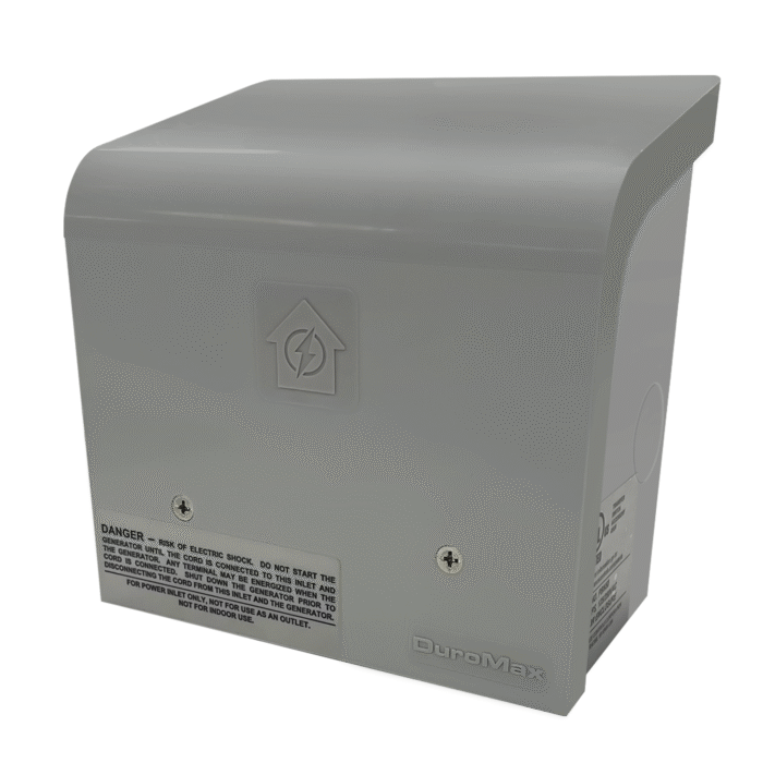 DuroMax XP50PBN 50-Amp 12,500-Watt Non-Metallic Power Inlet Box - Image 3