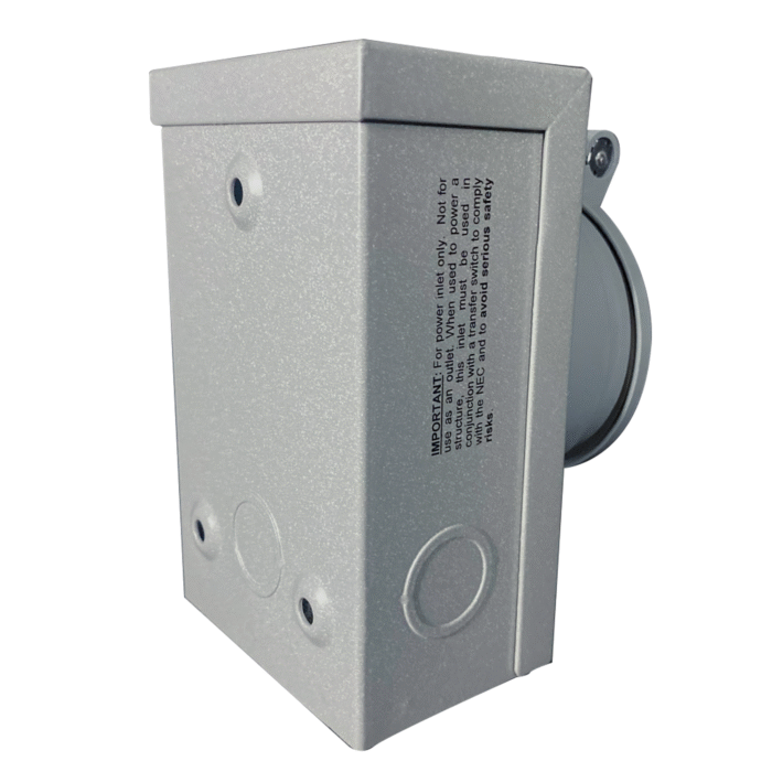DuroMax XP50PB 50-Amp 12,500-Watt Non-Metallic Power Inlet Box - Image 5