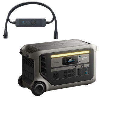 Anker SOLIX F3000 2 3072Wh Portable Power Station w/ Double Voltage Hub