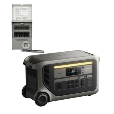 Anker SOLIX F3000 3072Wh Portable Power Station w/ 30A Transfer Switch