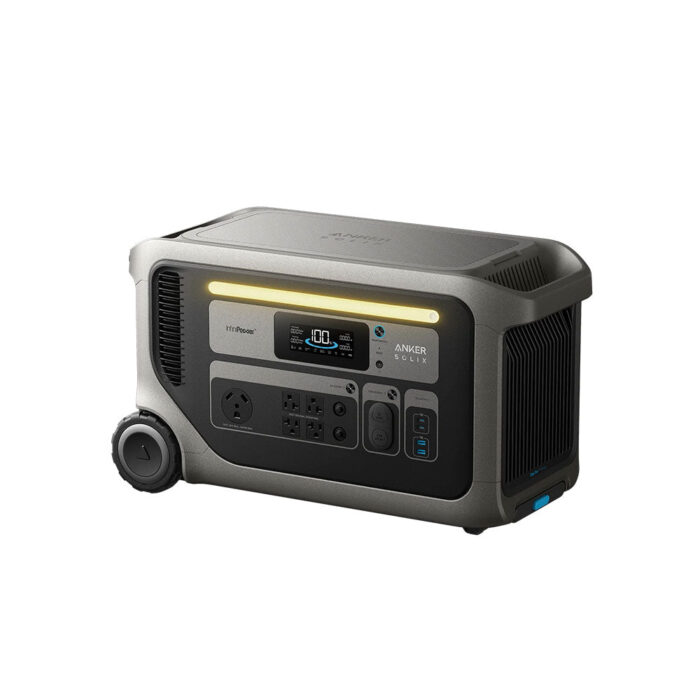 Anker SOLIX F3000 3072Wh Portable Power Station w/ 30A Transfer Switch - Image 7