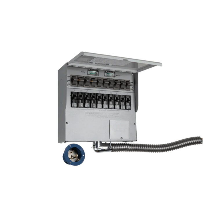 Anker 3840Wh SOLIX F3800 Backup Kit w/ 50A Switch, 10 Circuit Transfer Switch - Image 2