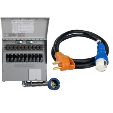 Anker 3840Wh SOLIX F3800 Backup Kit w/ 50A Switch, 10 Circuit Transfer Switch