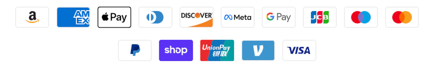 Accepted Payment Methods