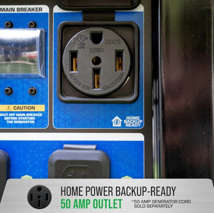 DuroMax XP15000HXT 15,000 Watt Electric Start Tri Fuel Portable Generator - Image 5