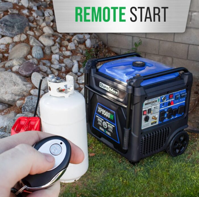 DuroMax XP9500iH 9,500 Watt Portable Dual Fuel Inverter Generator - Quiet, Low THD - Image 7