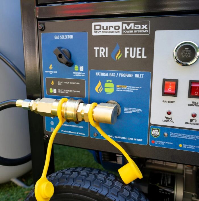 DuroMax XP15000HXT 15,000 Watt Electric Start Tri Fuel Portable Generator - Image 8